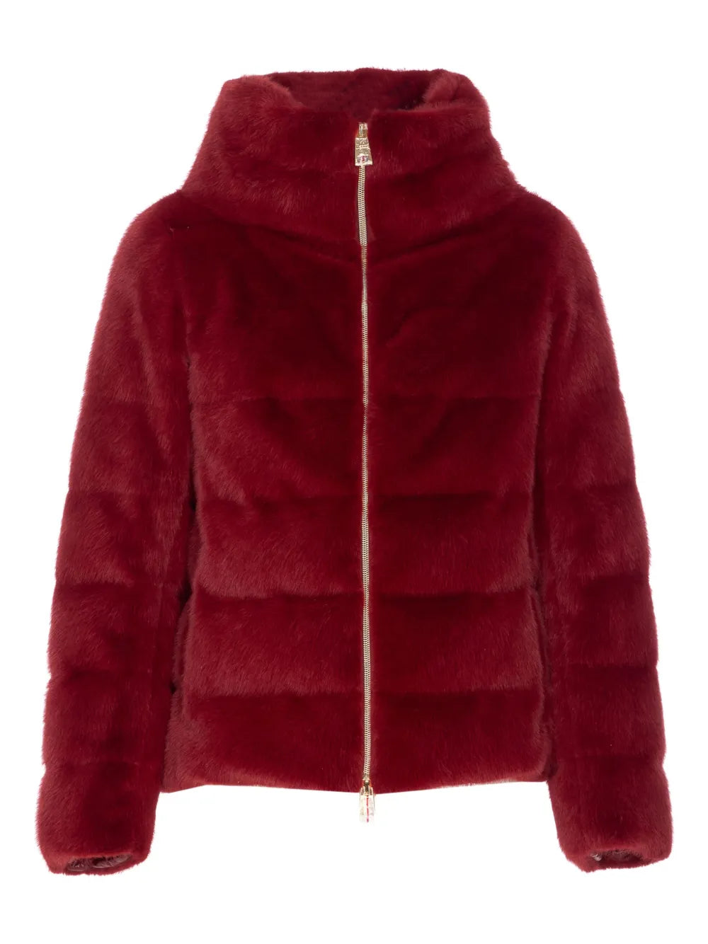 chaqueta acolchada de cuello alto 