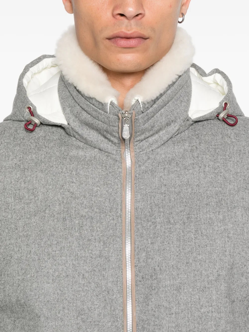 zip hooded jacket