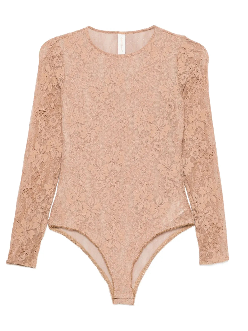 floral-lace bodysuit