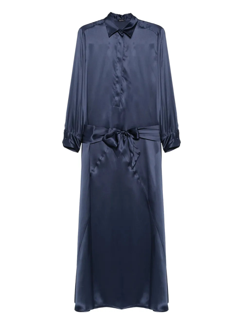 panelled maxi dress