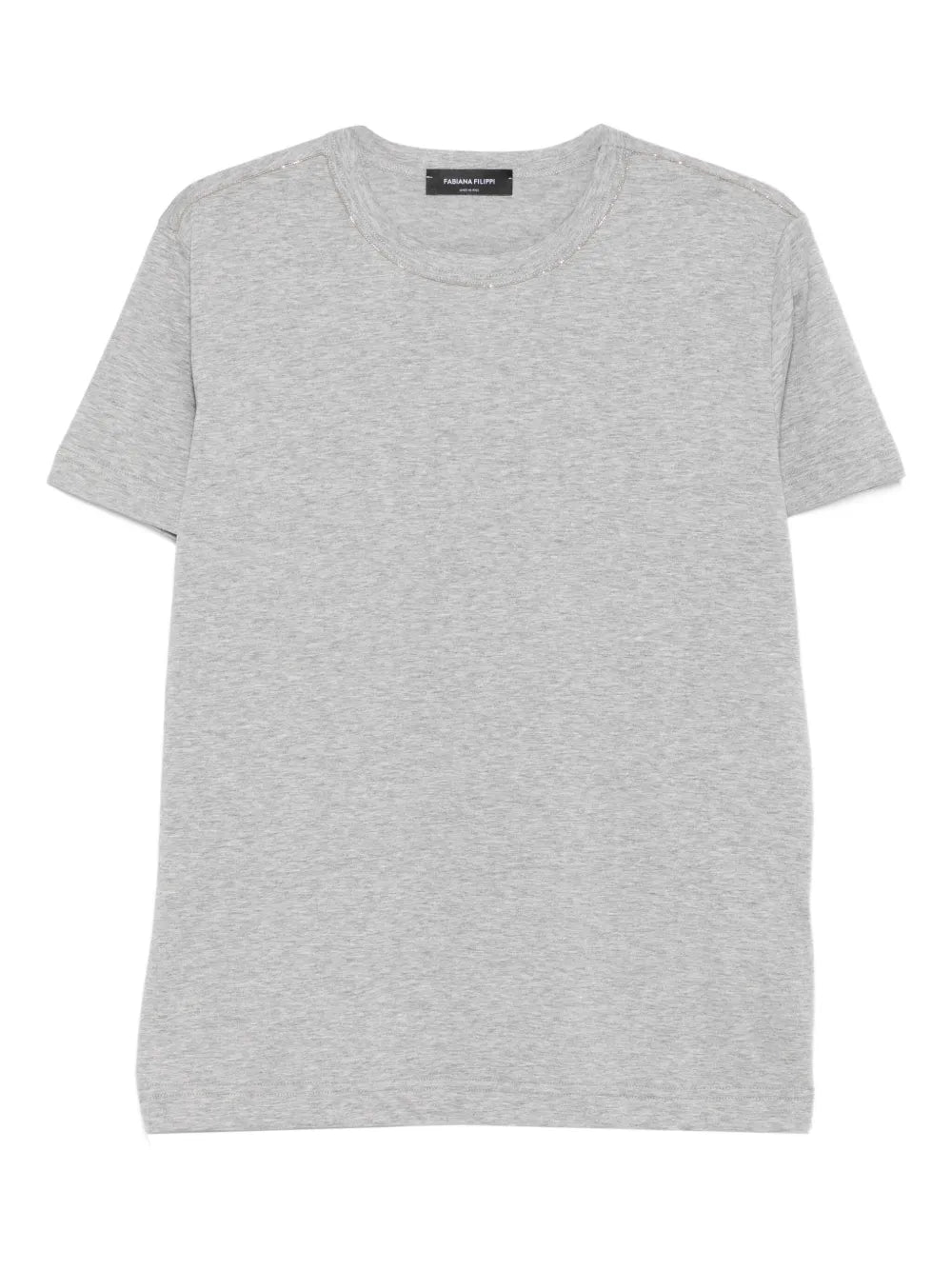 camiseta de cuello redondo