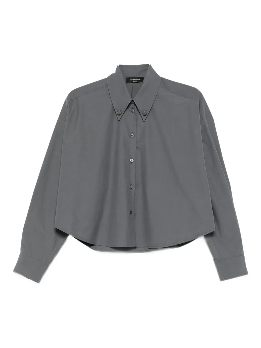 camisa corta con botones