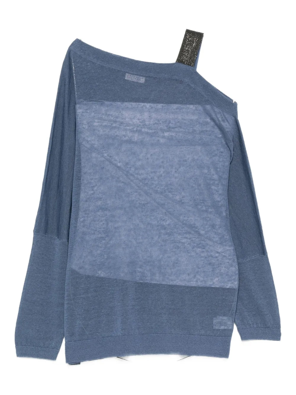 asymmetric knitted top