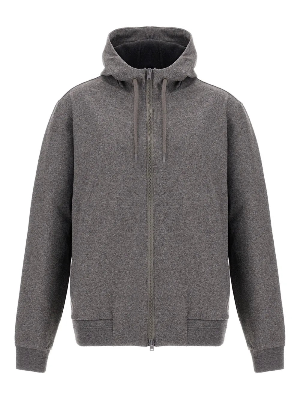 chaqueta con capucha y cremallera 