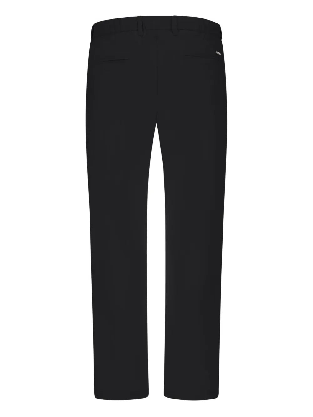 pantalones rectos plisados 