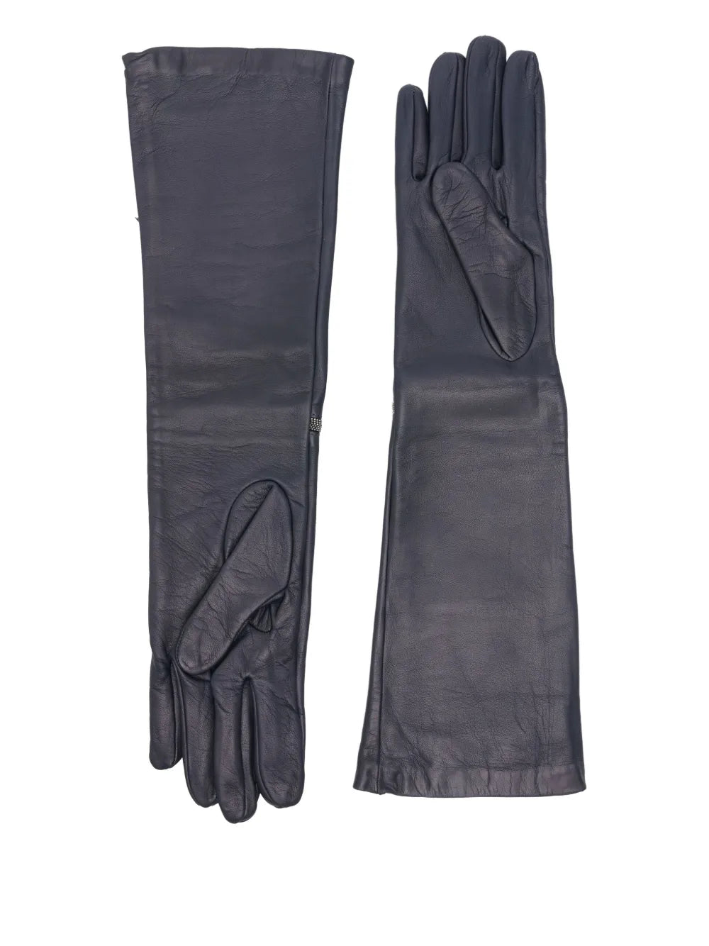 bead-embellished gloves