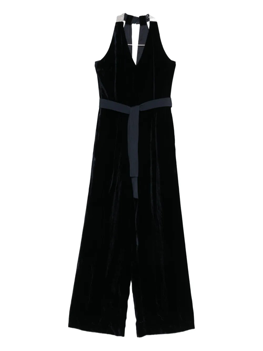 belted jumpsuit