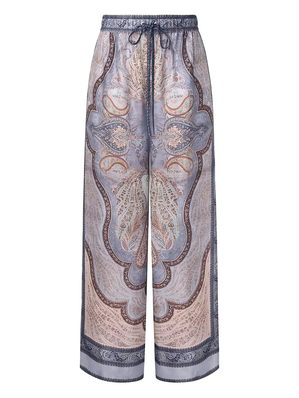 drawstring-waist pants