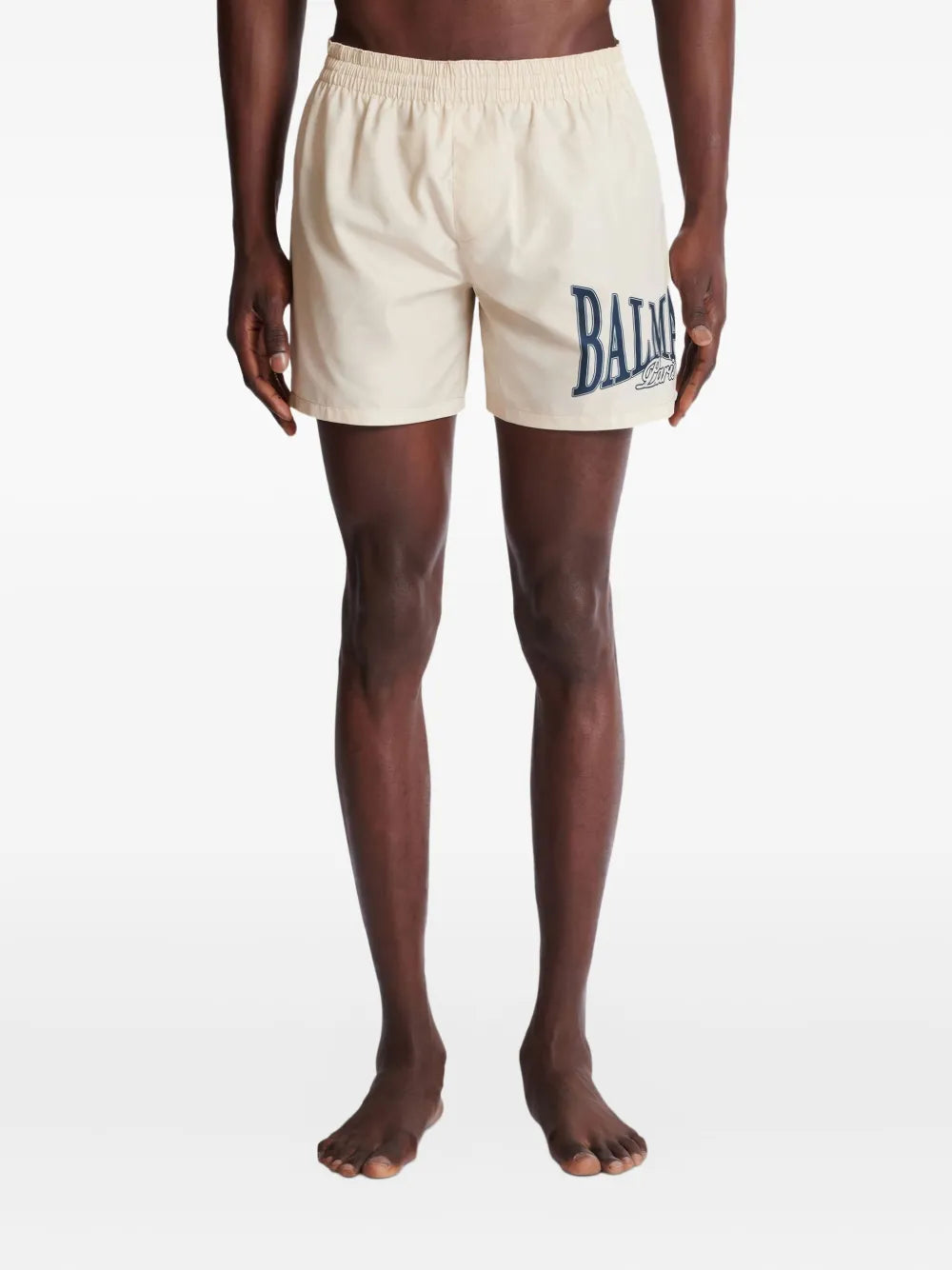 printed swim shorts