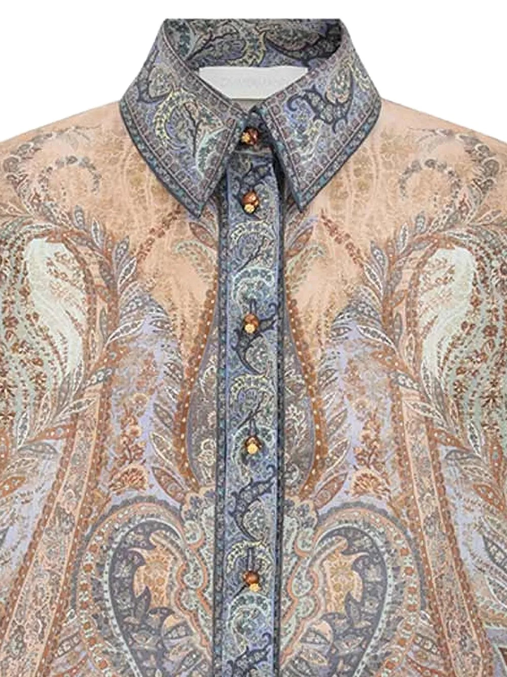 Wanderlust short-sleeve tapestry shirt