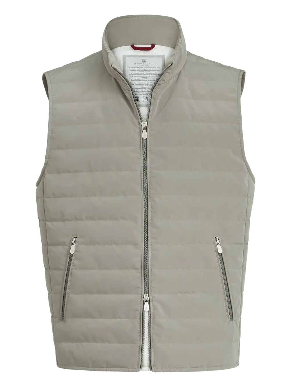 Bonded nylon down vest