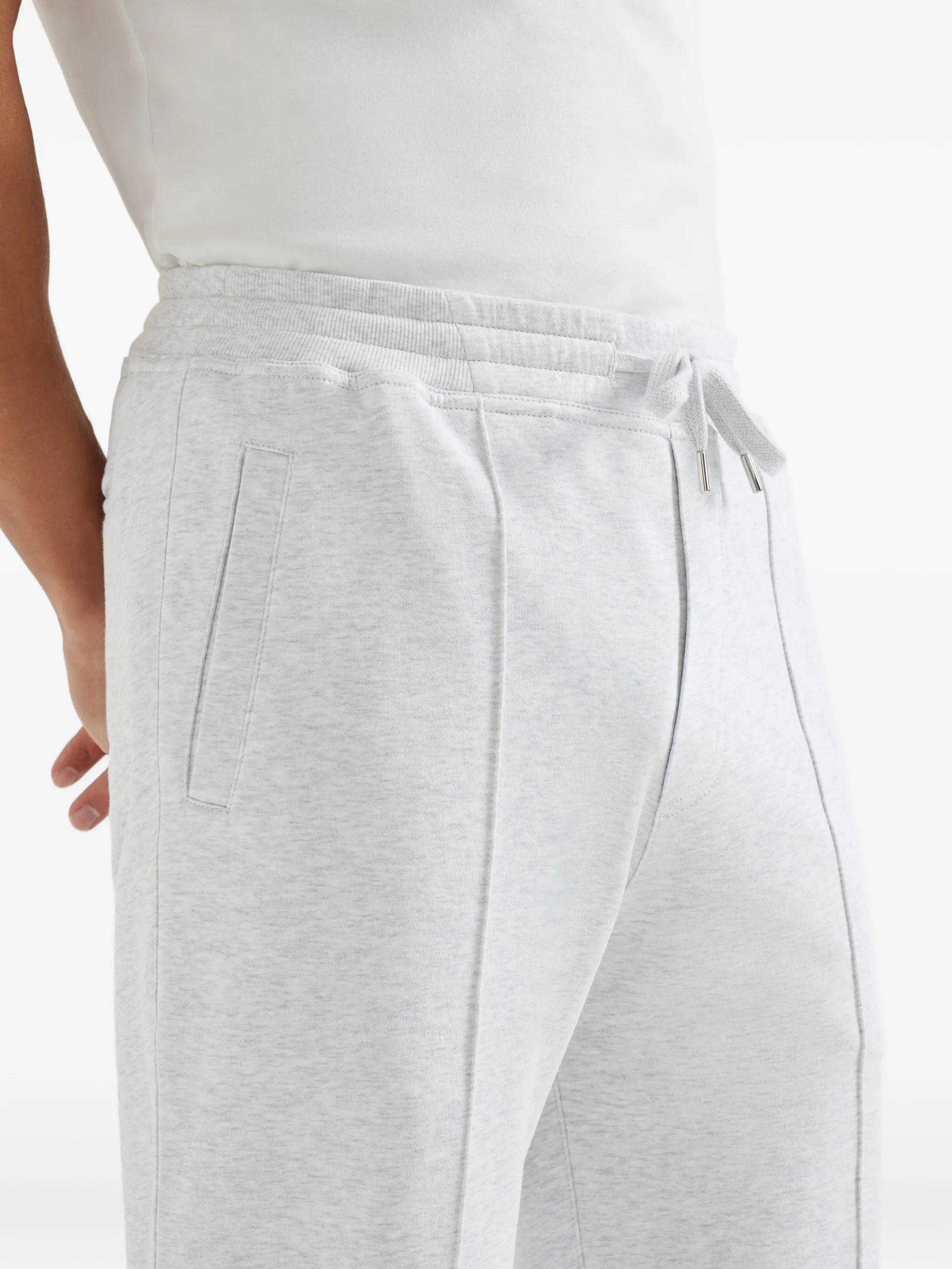 zipper-cuffs track pants