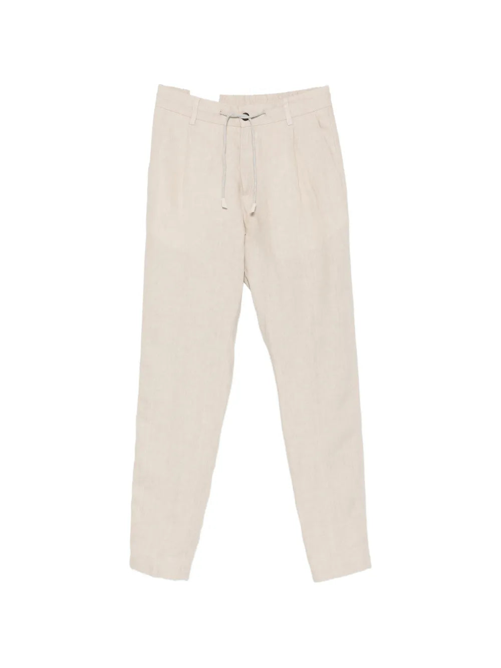 pantalones plisados con cordón