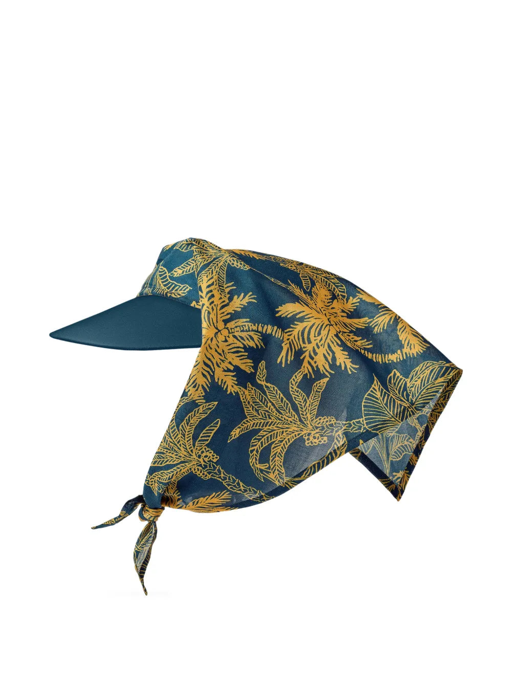 Visera Carlotta con estampado tropical
