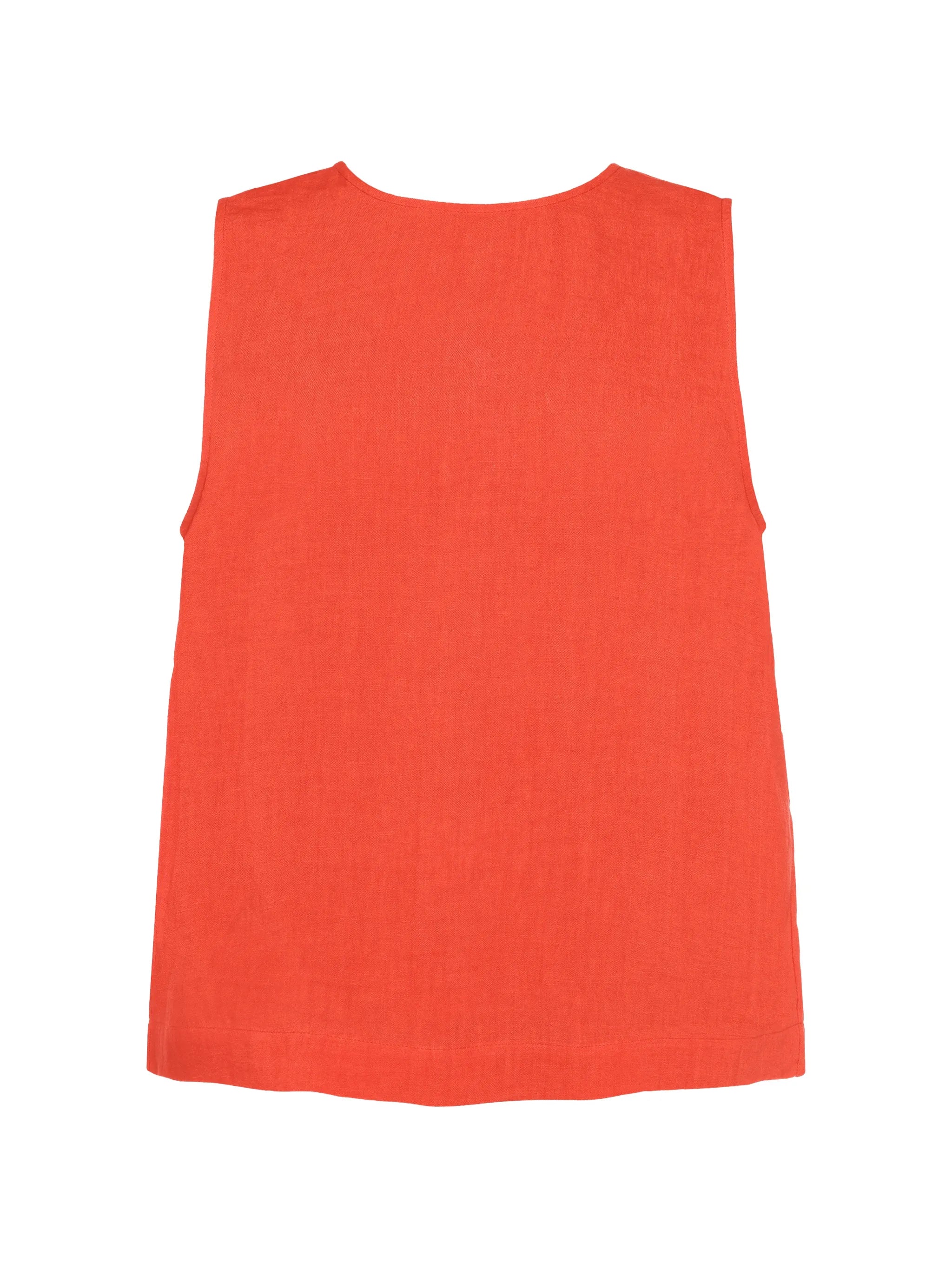 blusa sin mangas