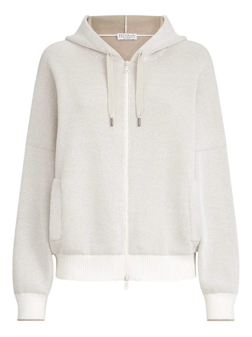 zip-up hoodie