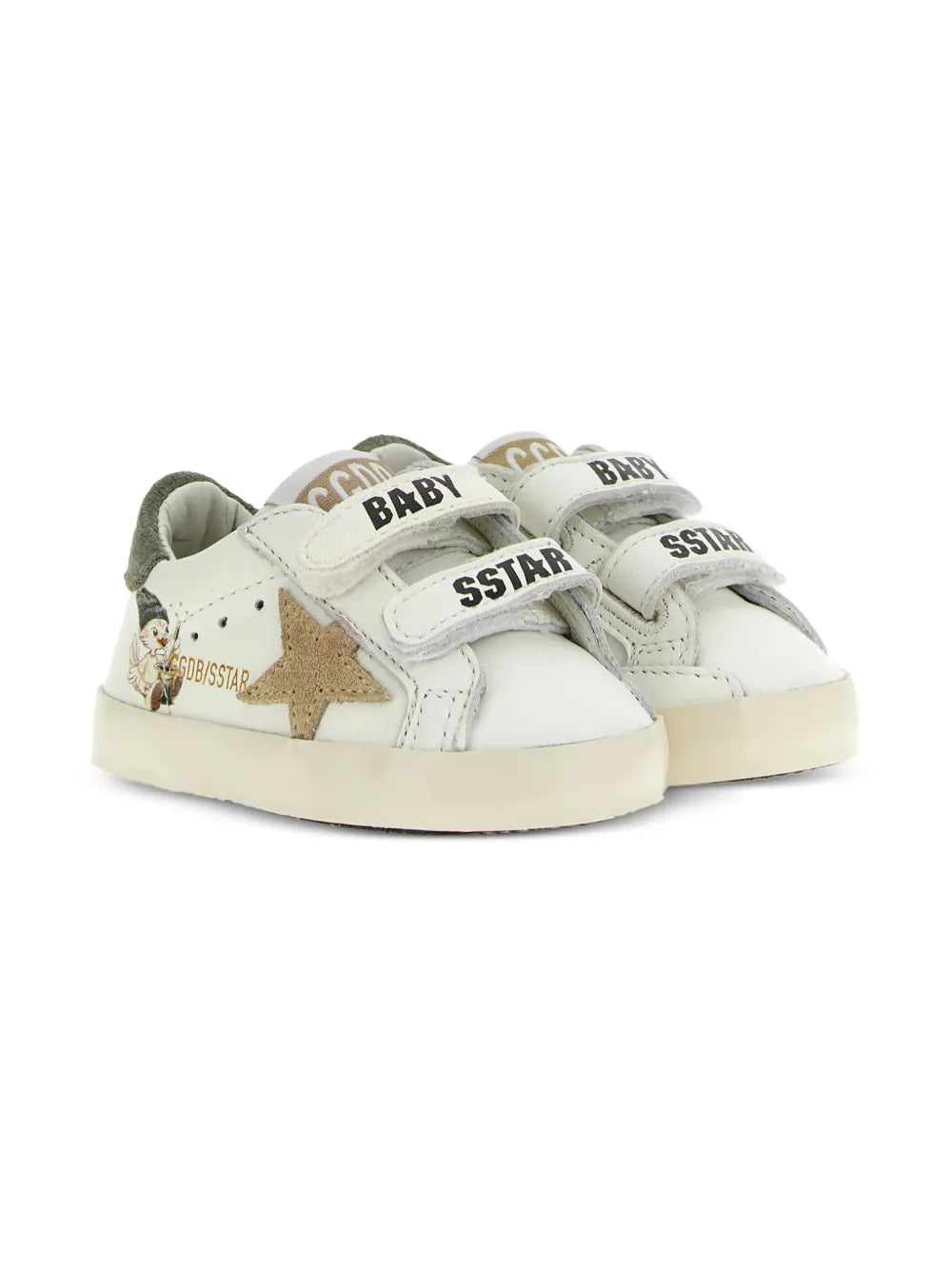 star applique band sneakers