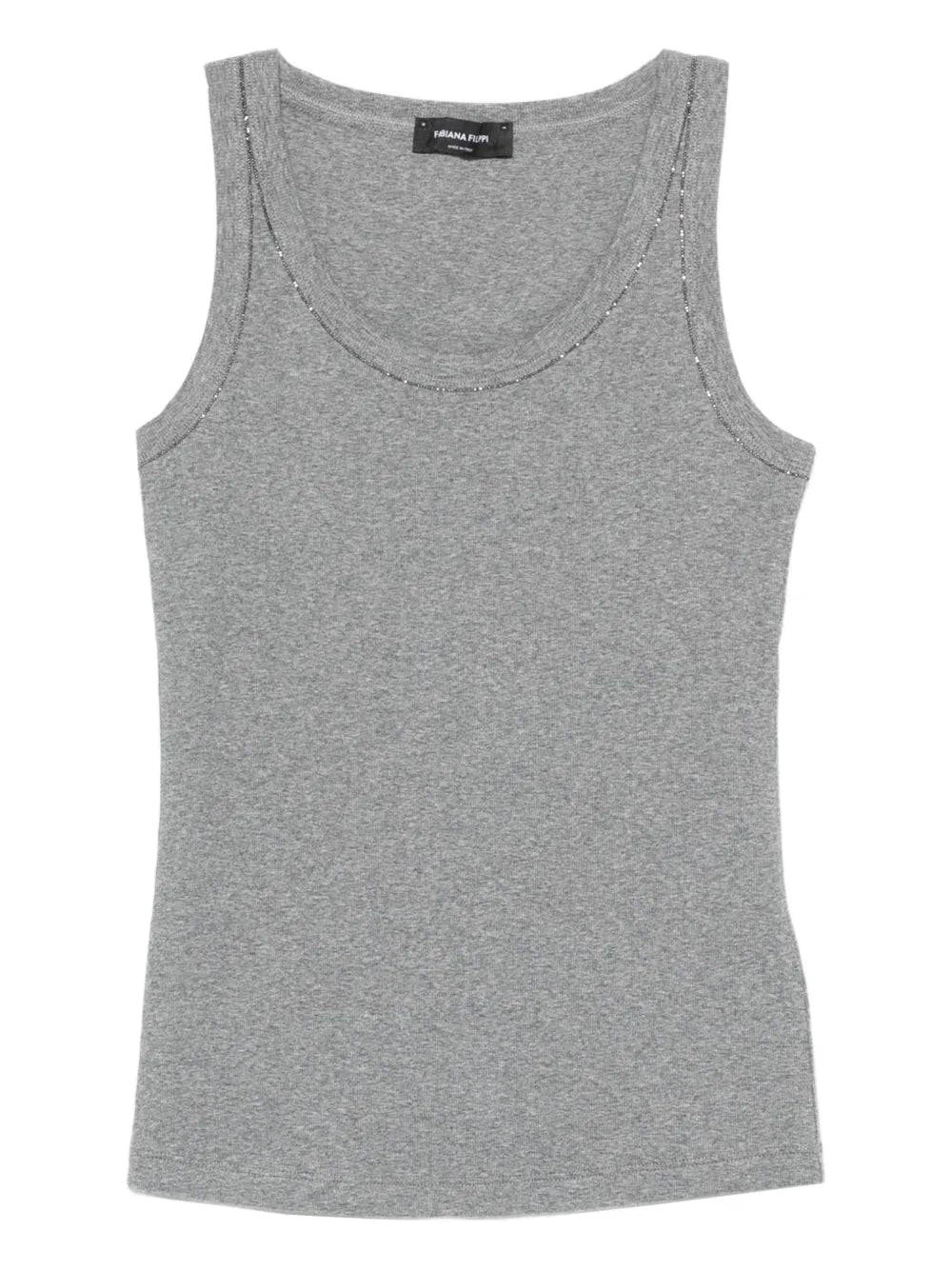 camiseta sin mangas con detalles 