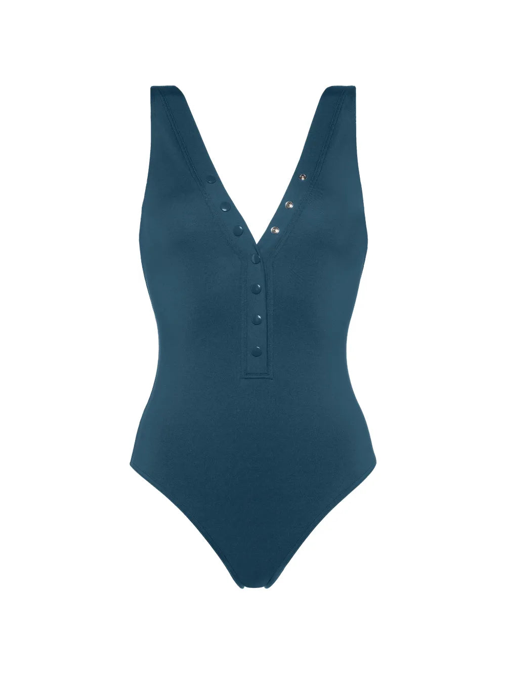 Traje de baño con cuello en V Icône 