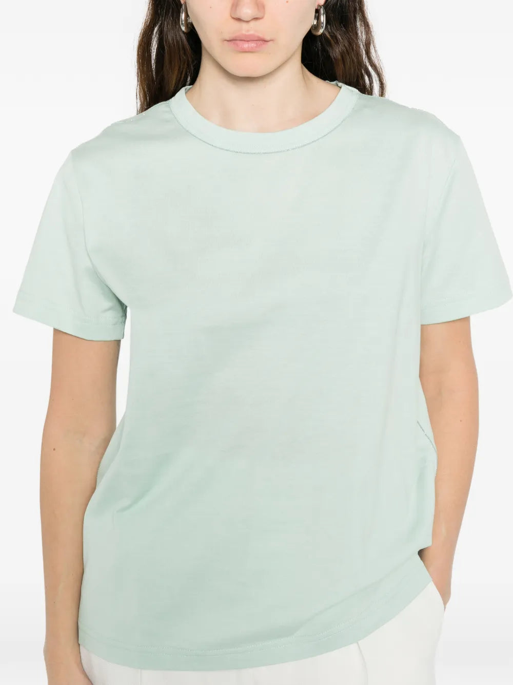 round-neck T-shirt