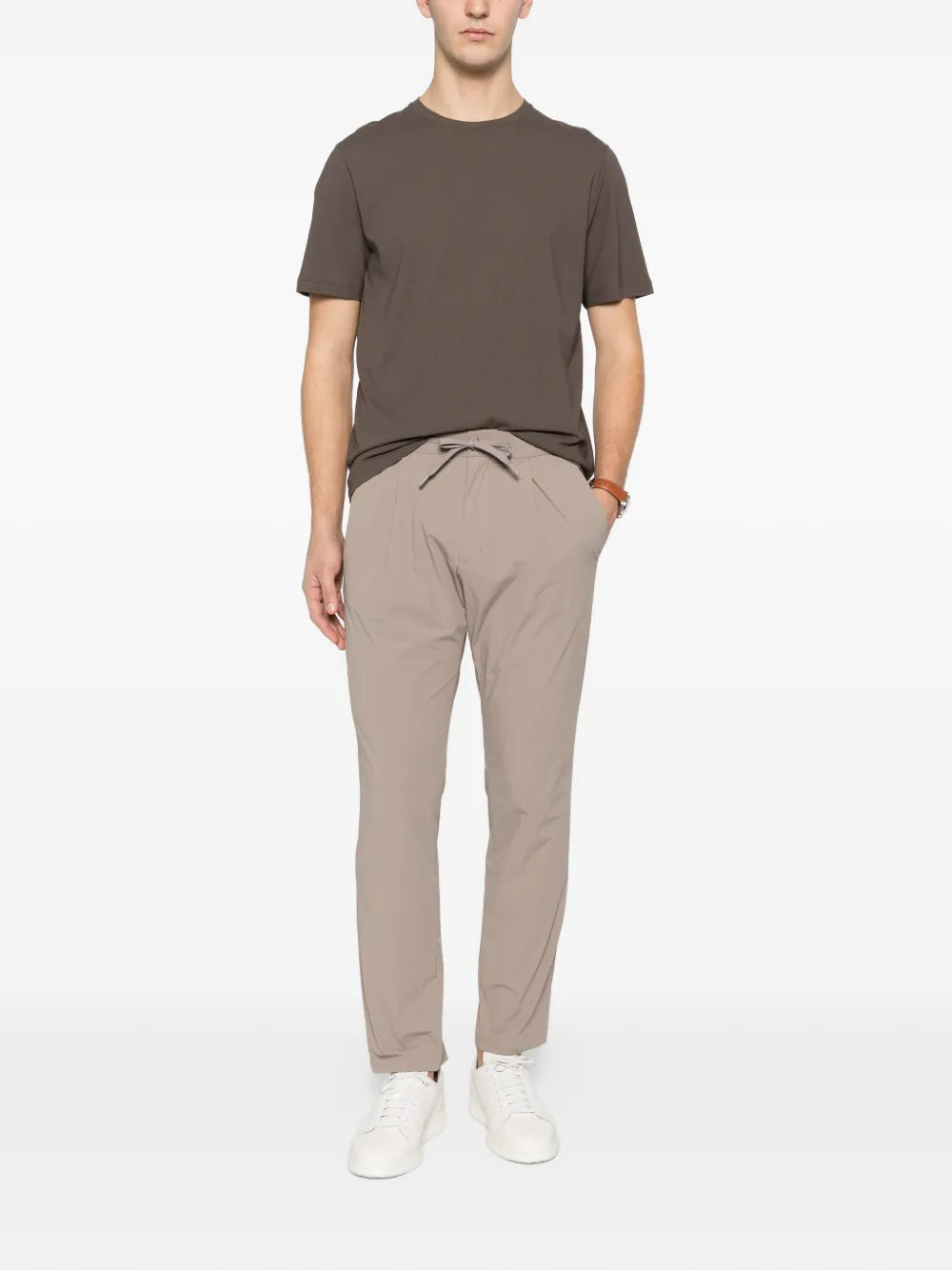 round-neck T-shirt