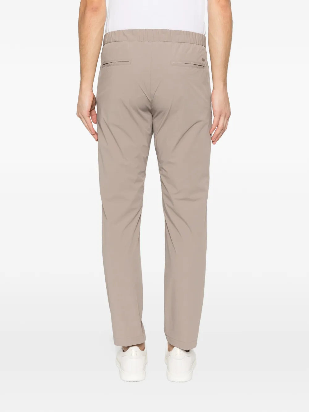 drawstring-waist trousers