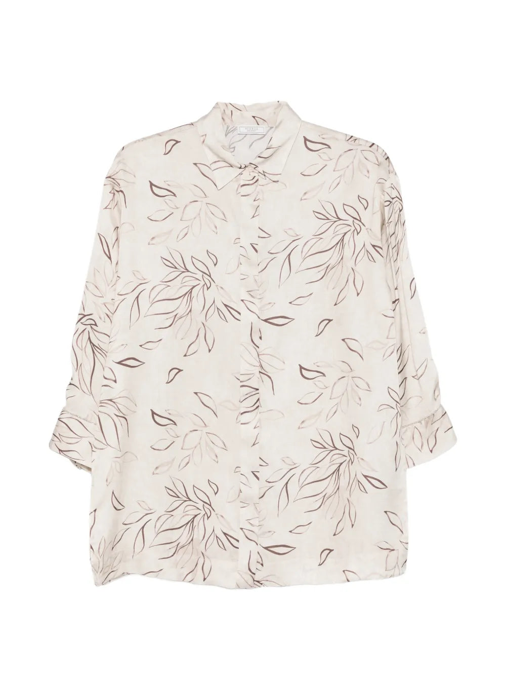 camisa estampada con flores