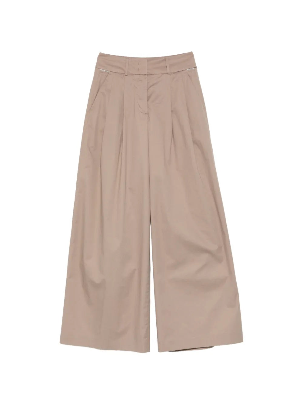pantalones con pliegues