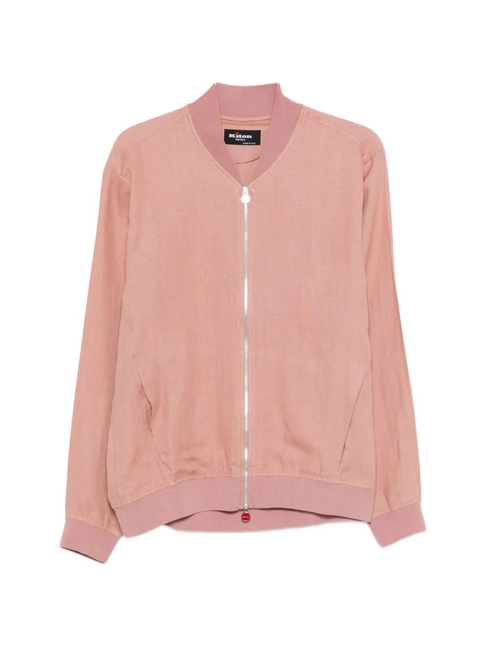 chamarra bomber con cremallera 