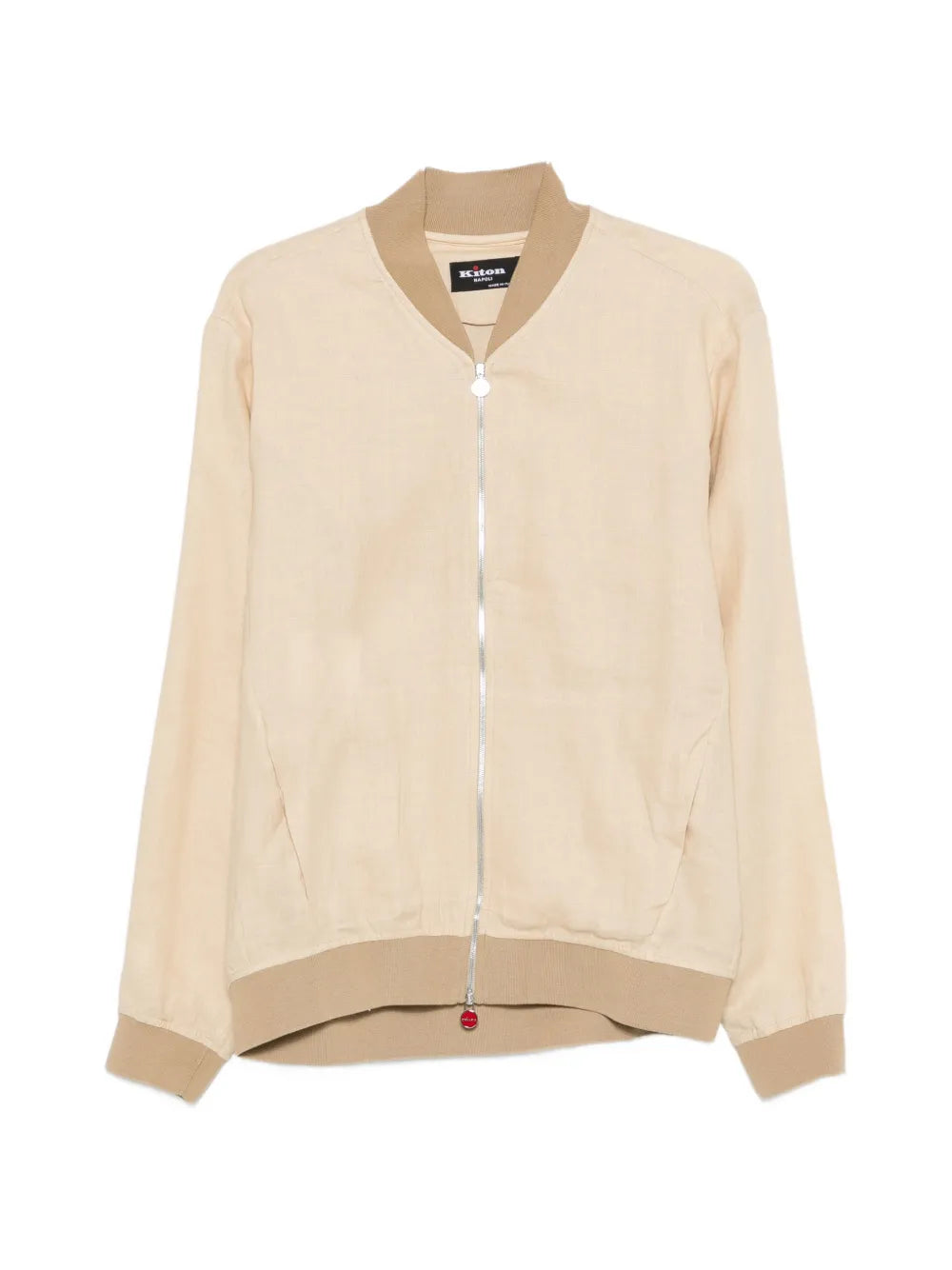 chaqueta bomber con cremallera 
