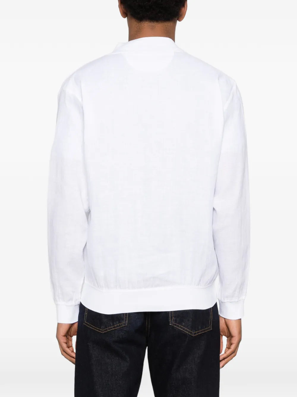 chaqueta bomber de lino 
