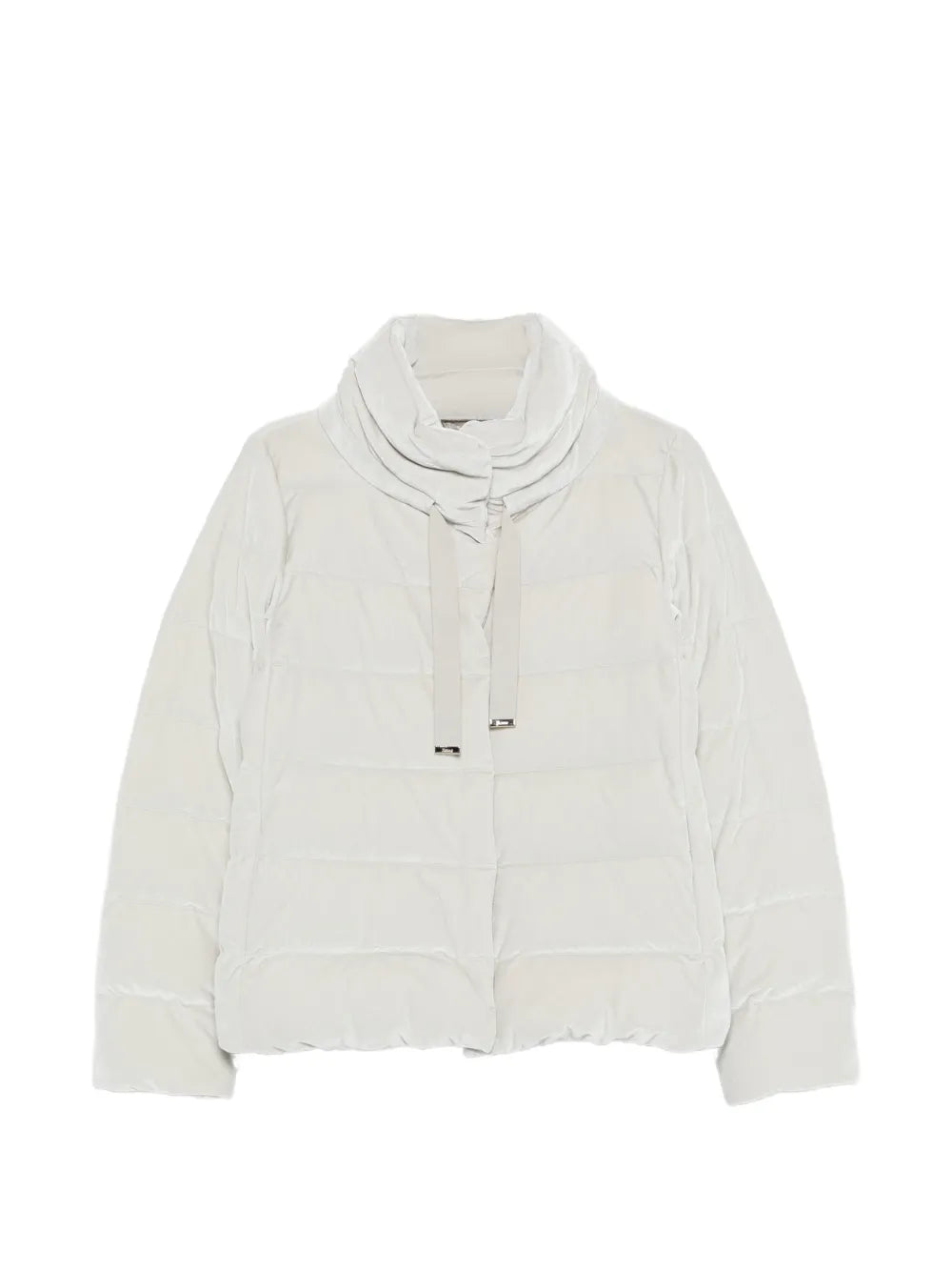 Chaqueta acolchada con cuello embudo