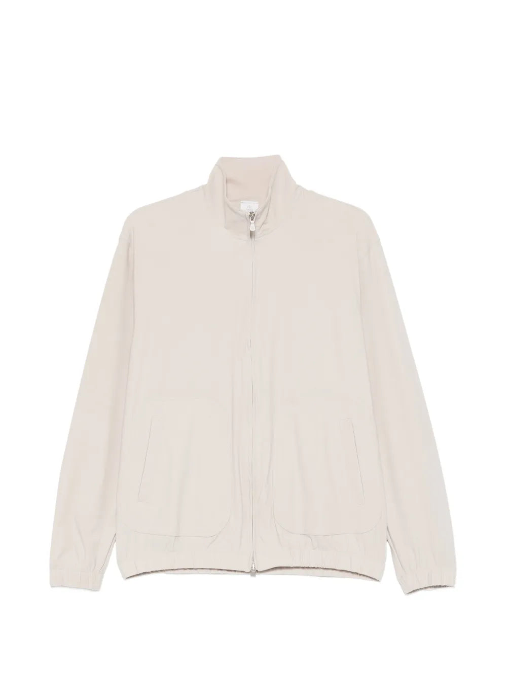 Chaqueta bomber con cremallera y cuello alto