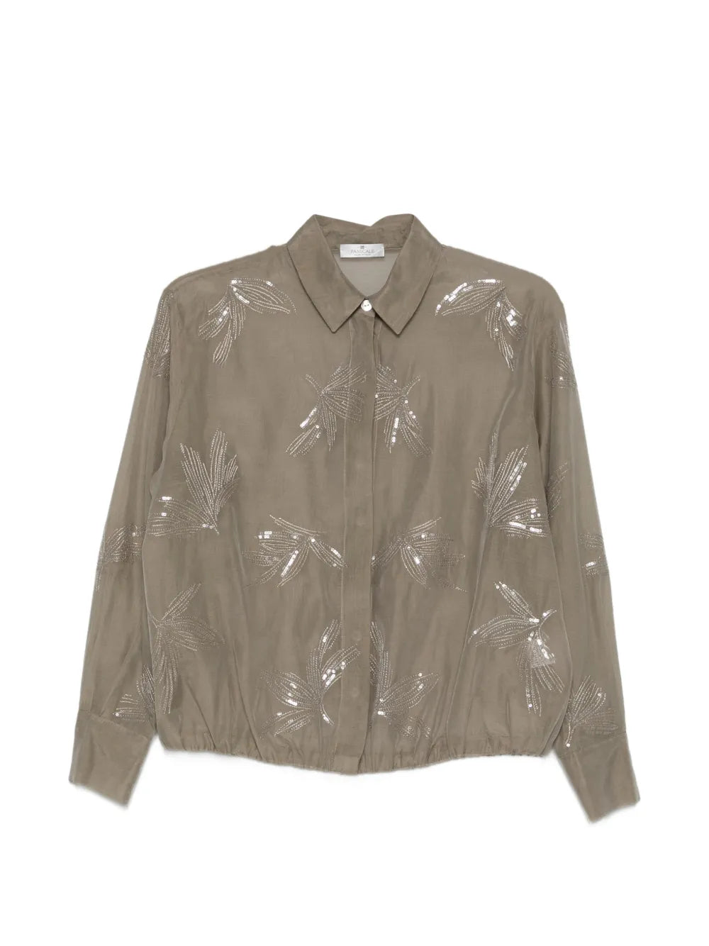 sequin-detail blouse