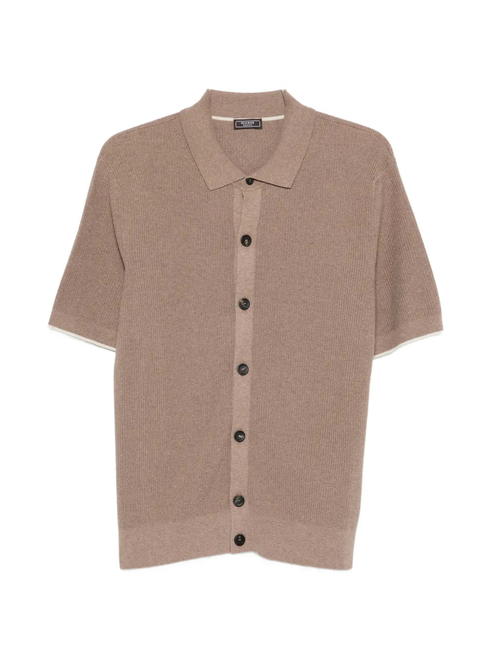 camisa de manga corta con botones