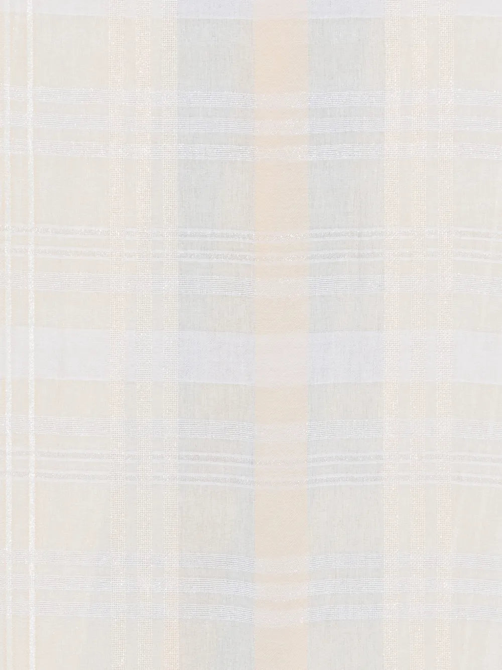 plaid fringed scarf