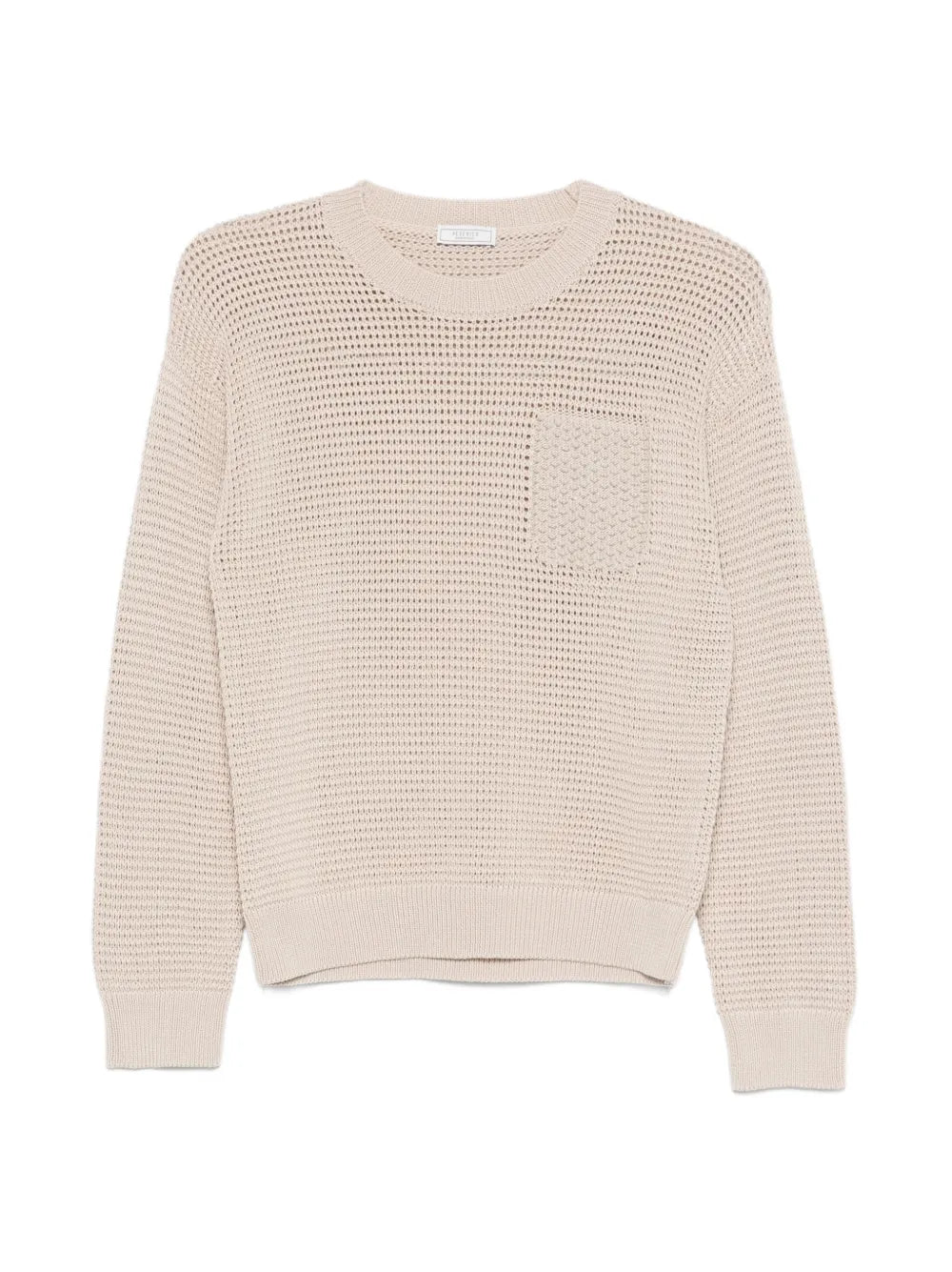 open-knit sweater