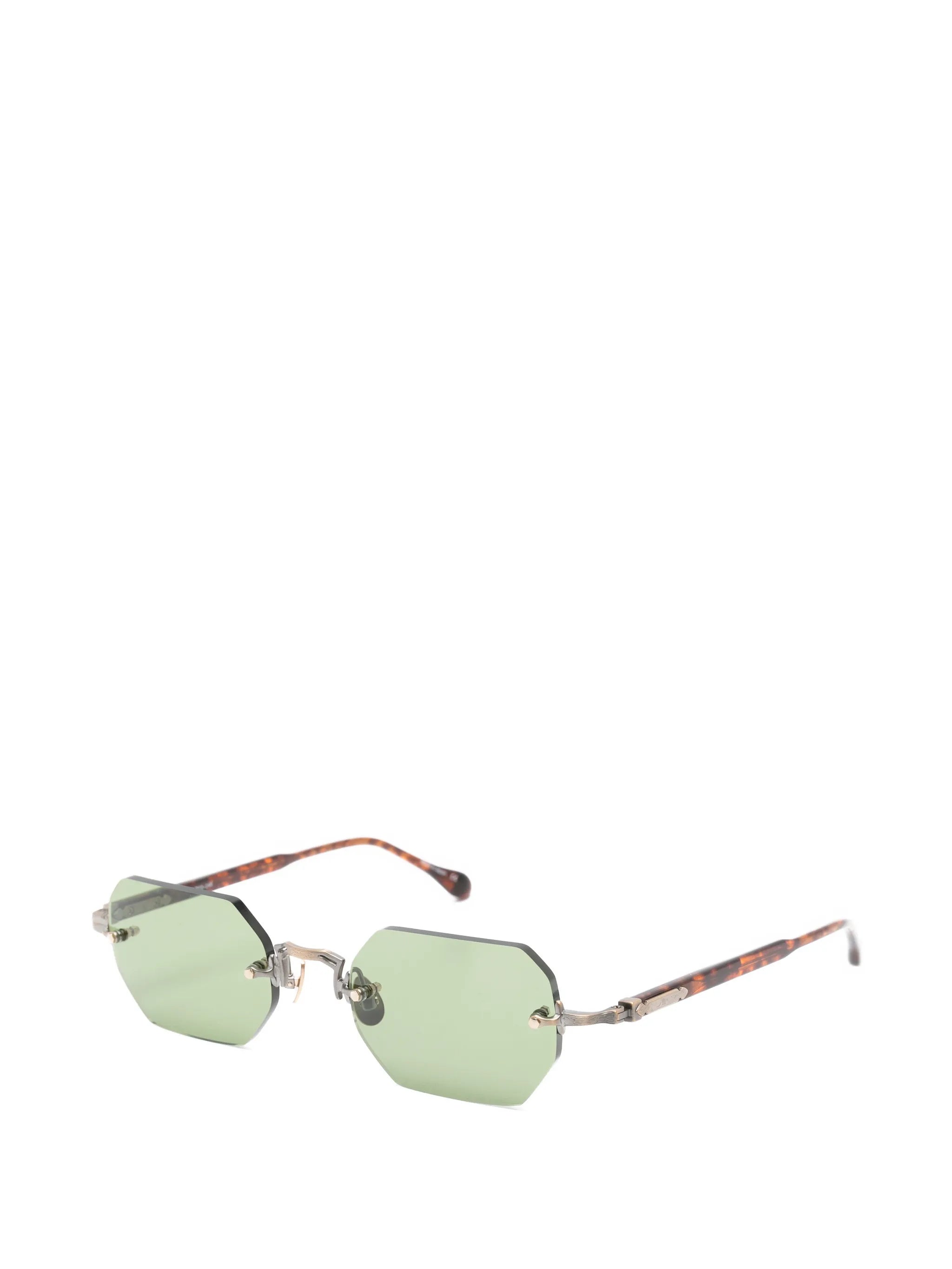octagonal-frame sunglasses