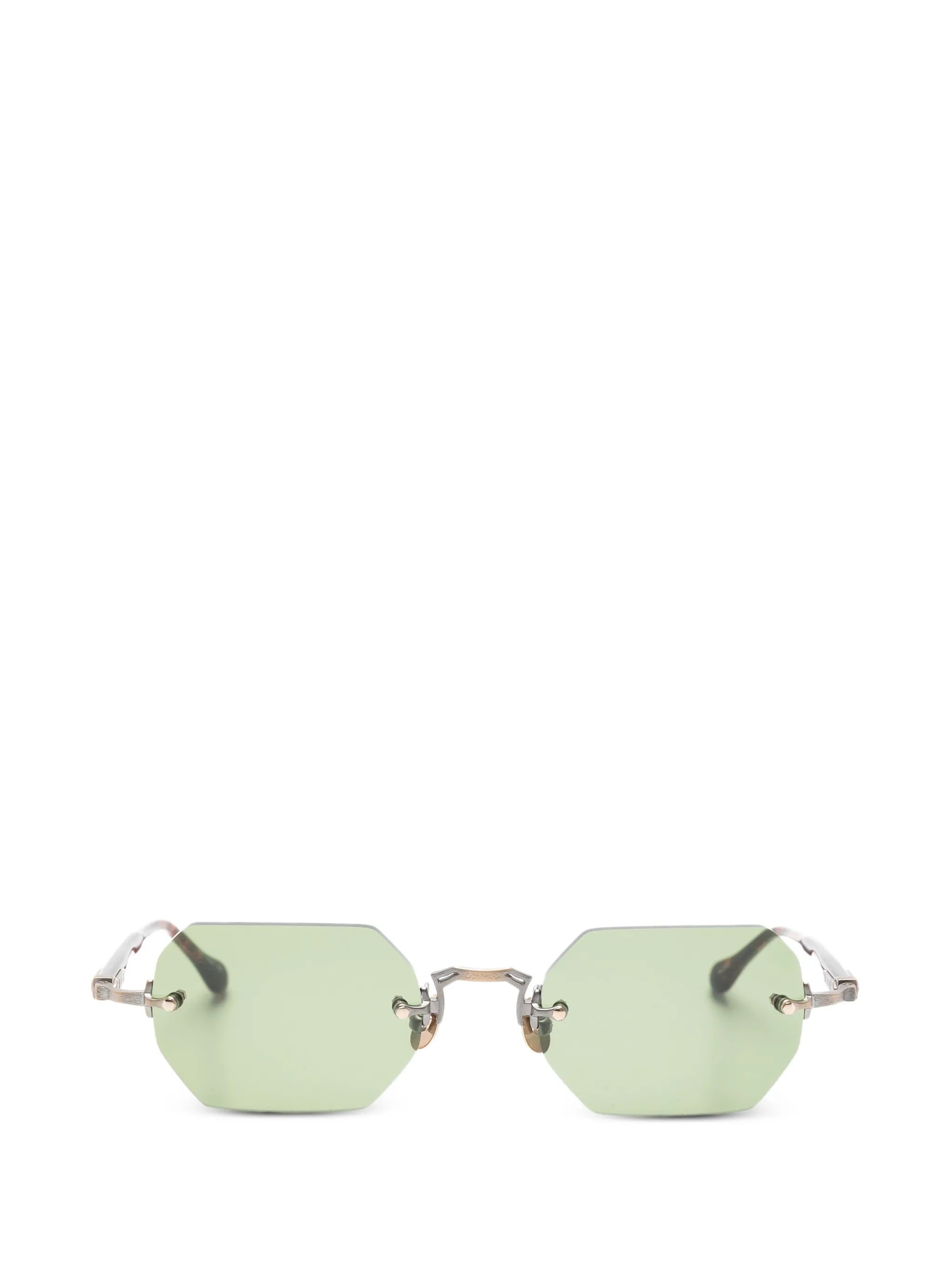octagonal-frame sunglasses