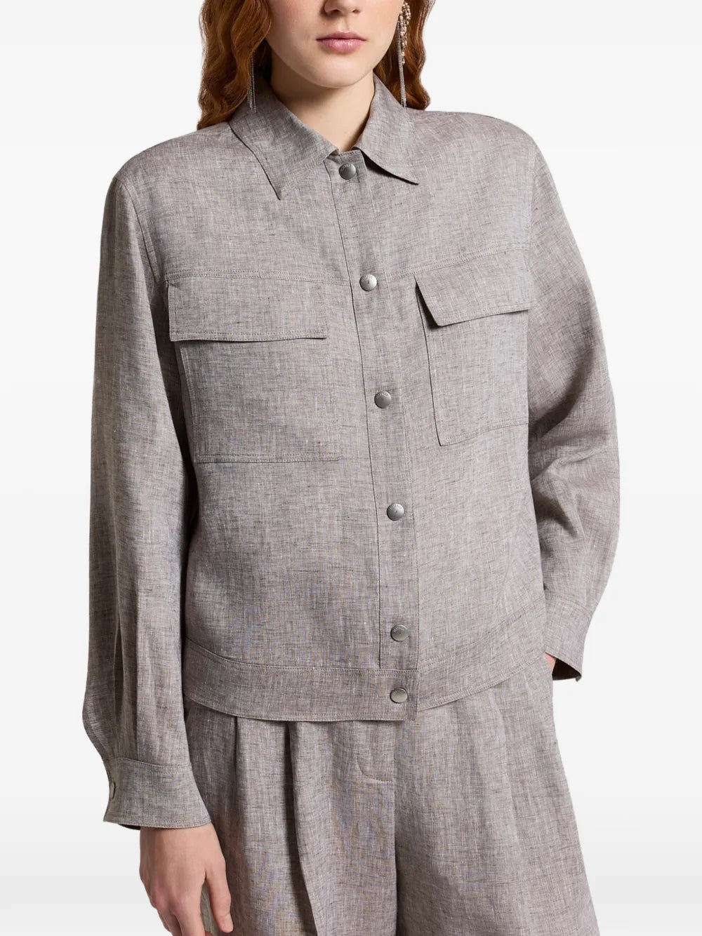 flap-pocket jacket