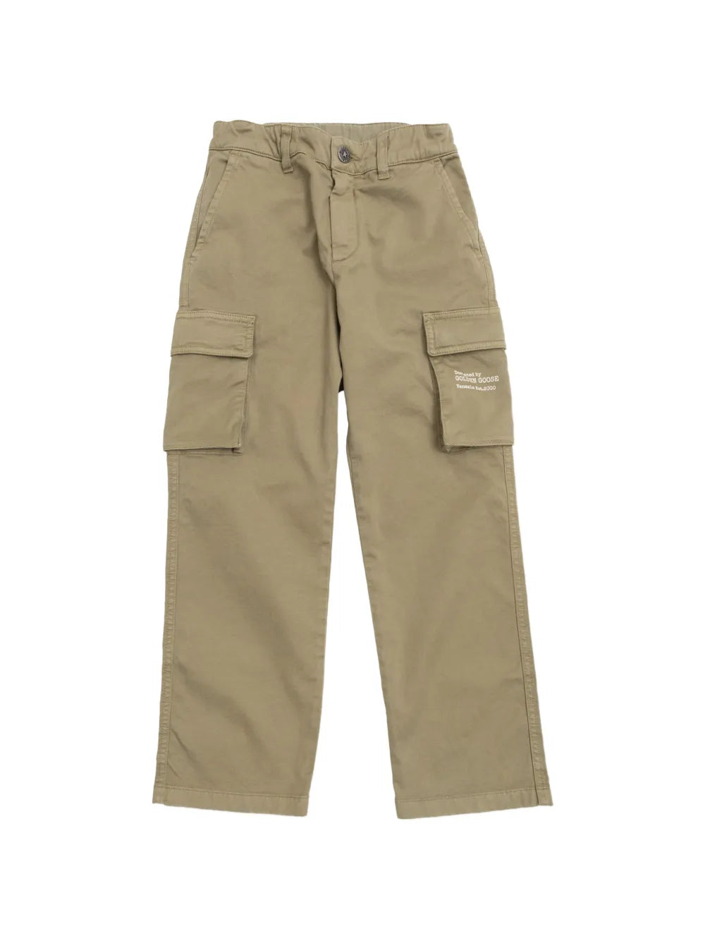Pantalón cargo abotonado
