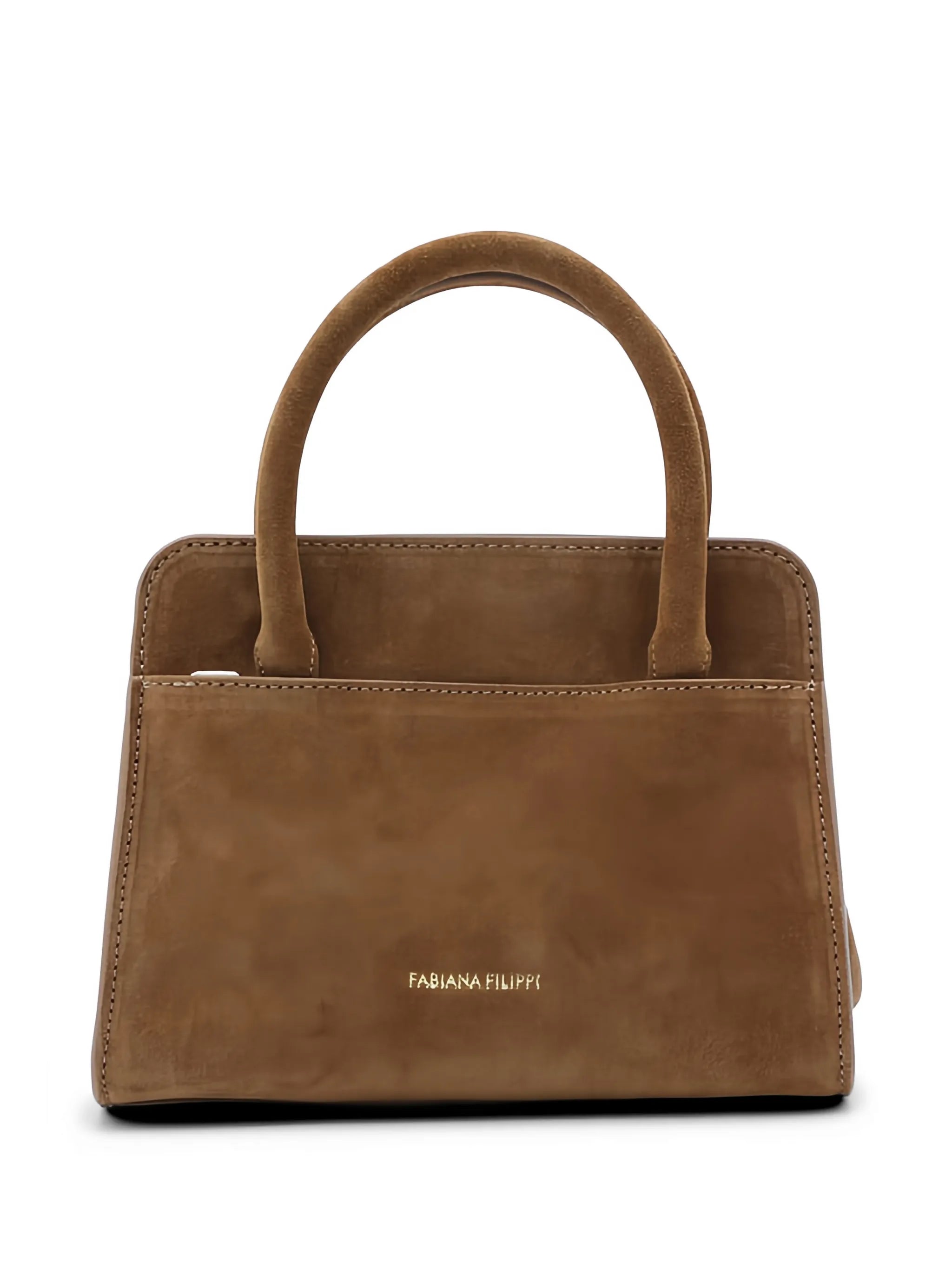 small top-handle tote bag