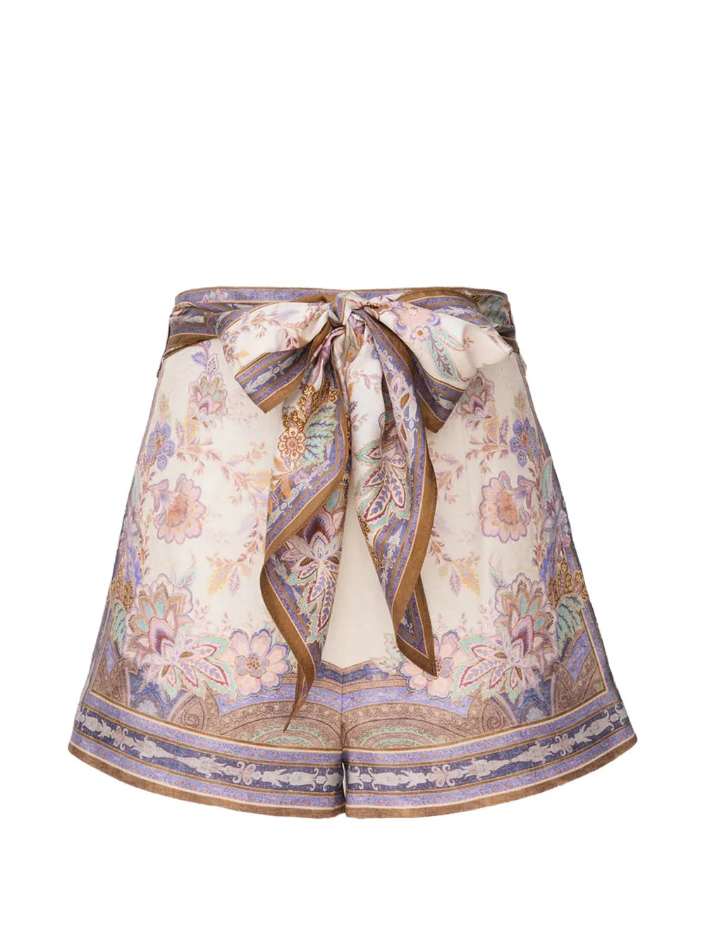 Luna paisley-print shorts