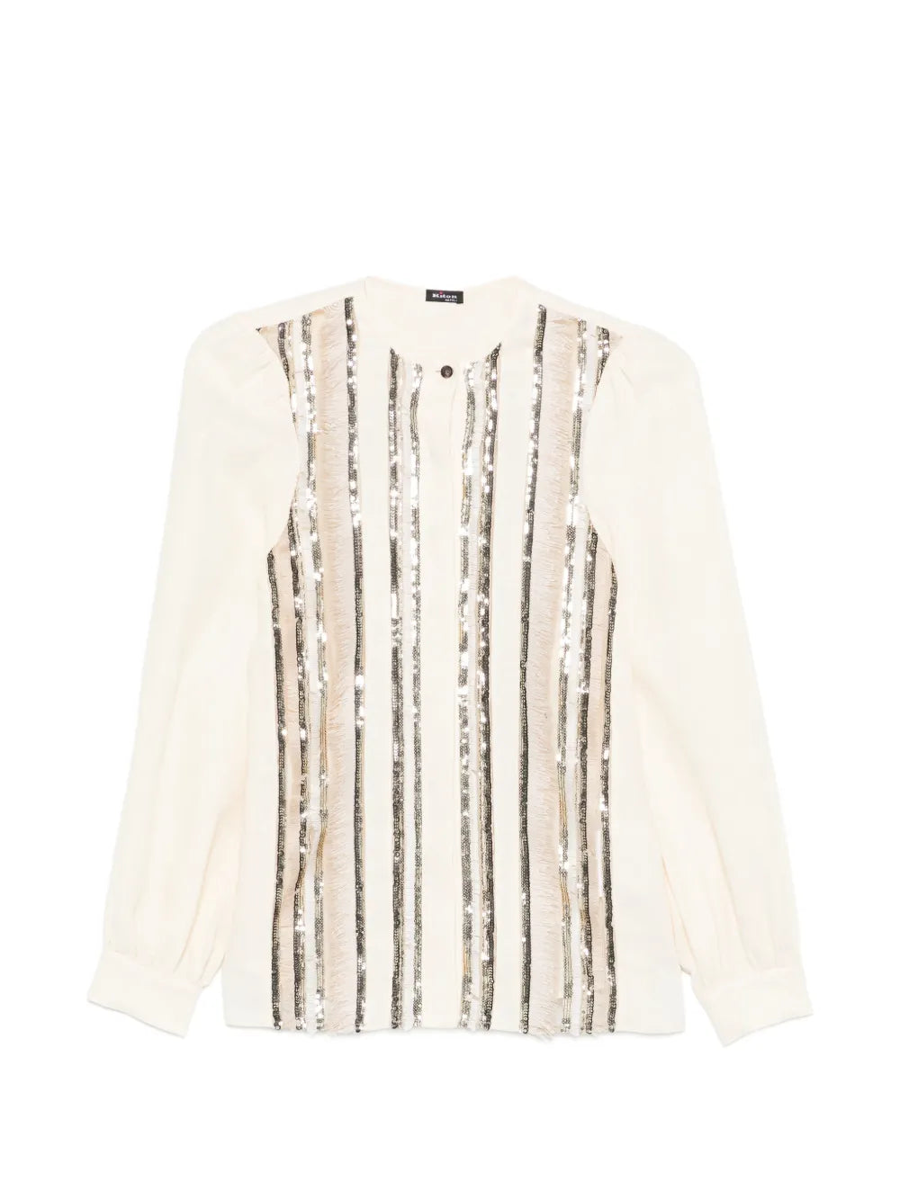 sequin striped top