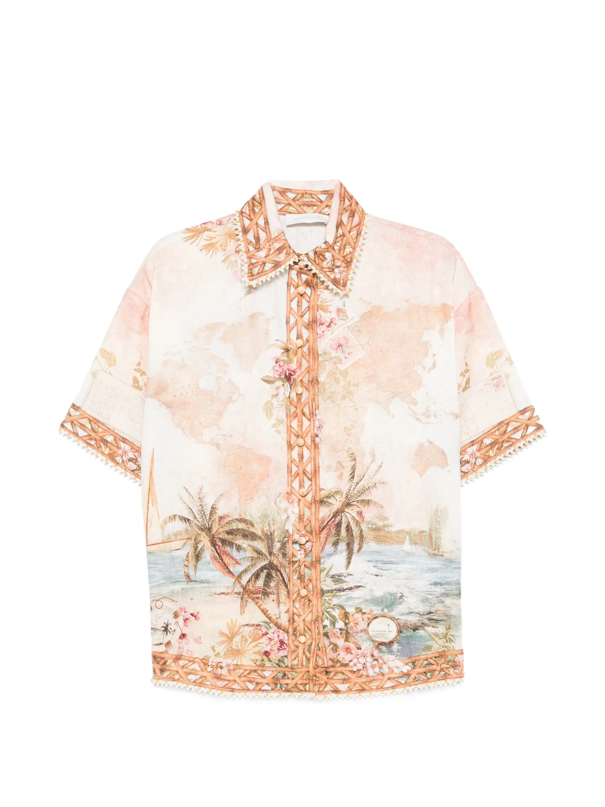 Mahon print shirt