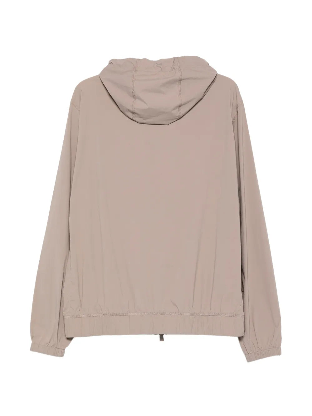 hooded zip-up jacket