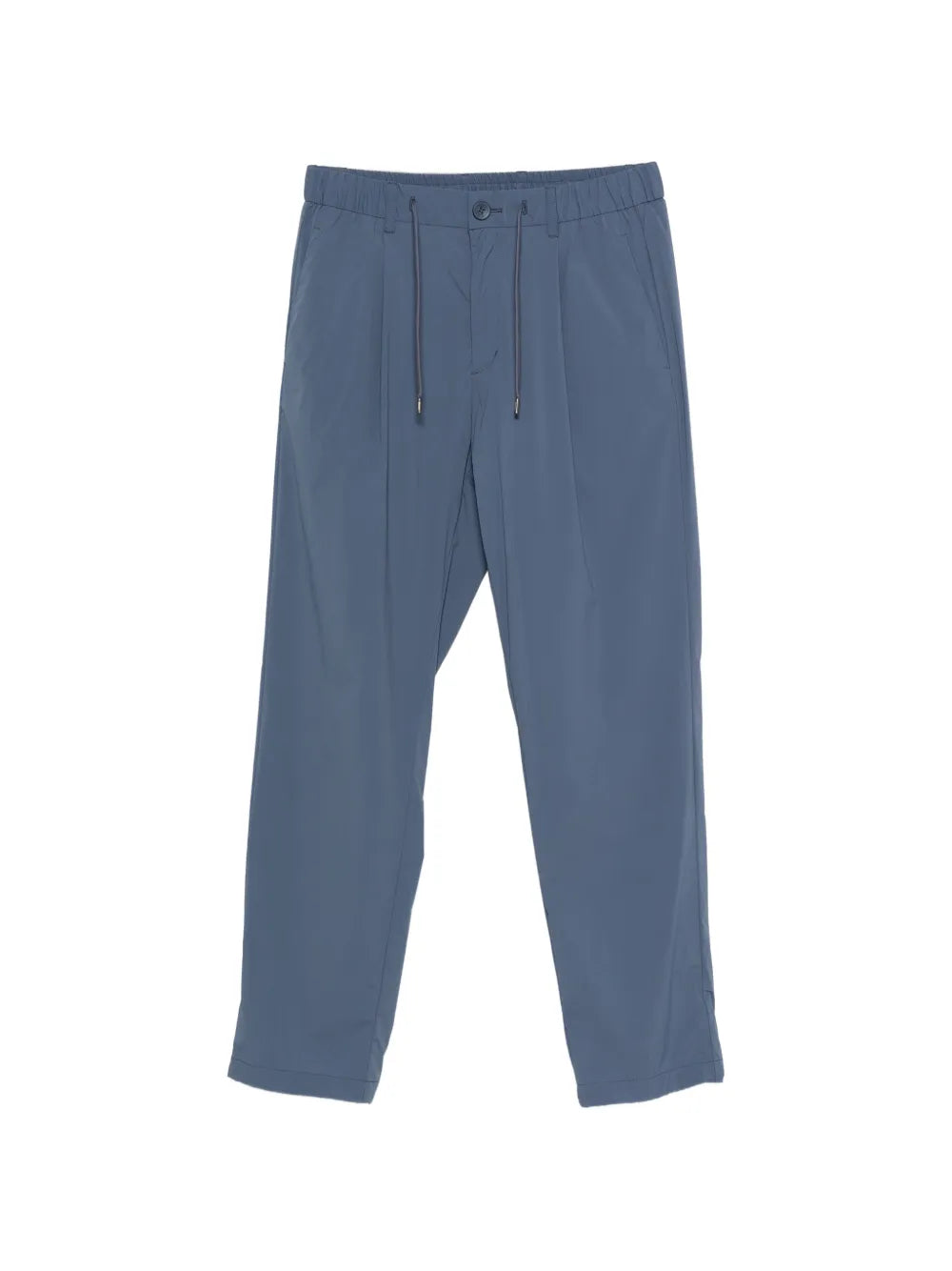 pantalones con cordón en la cintura y bolsillos
