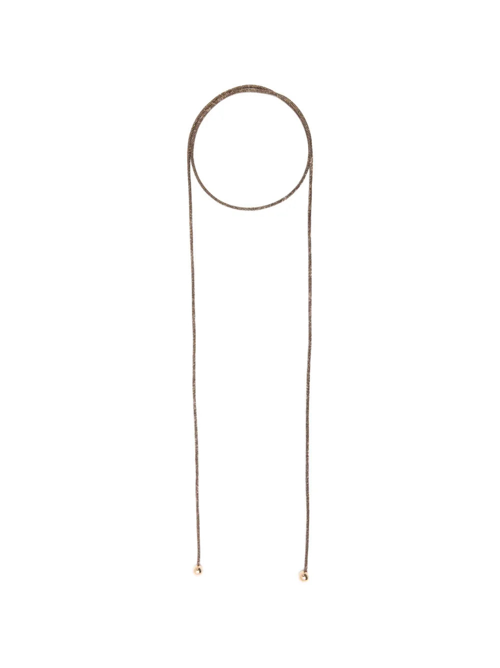 collar con dije de bola