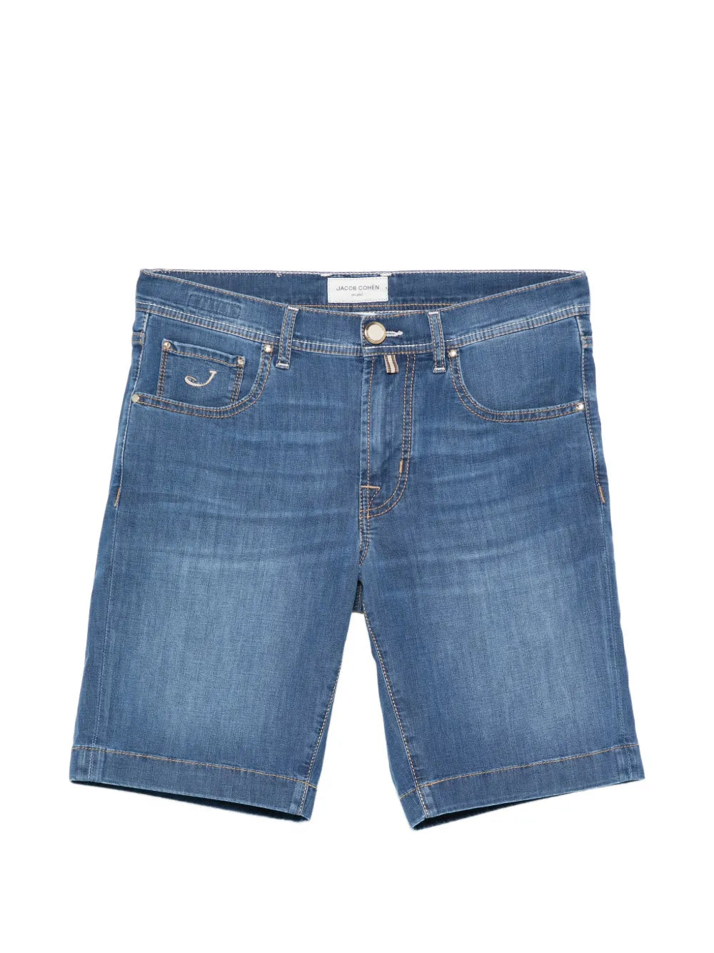 shorts con parche del logo