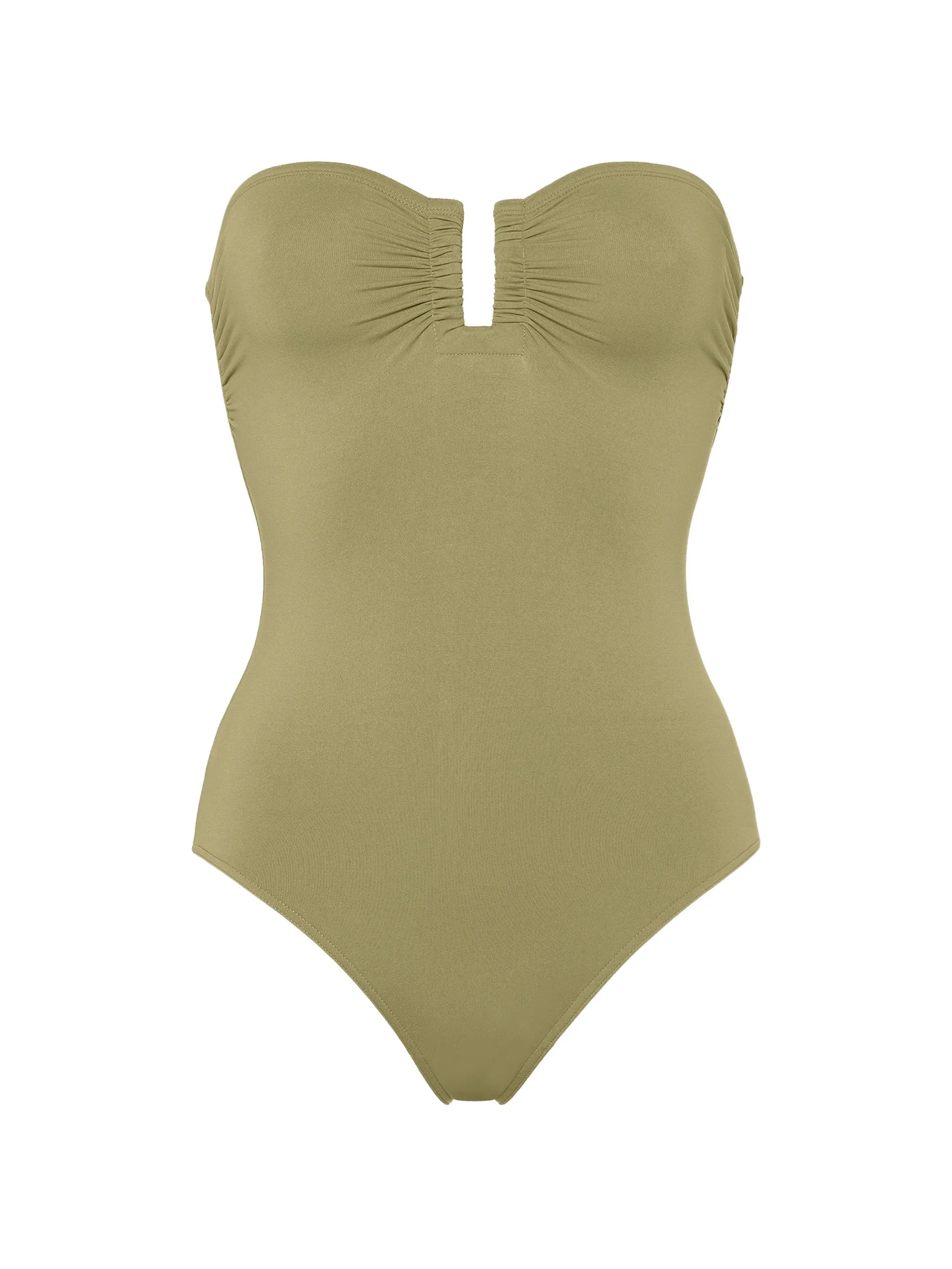 Cassiopée Bustier one-piece swimsuit